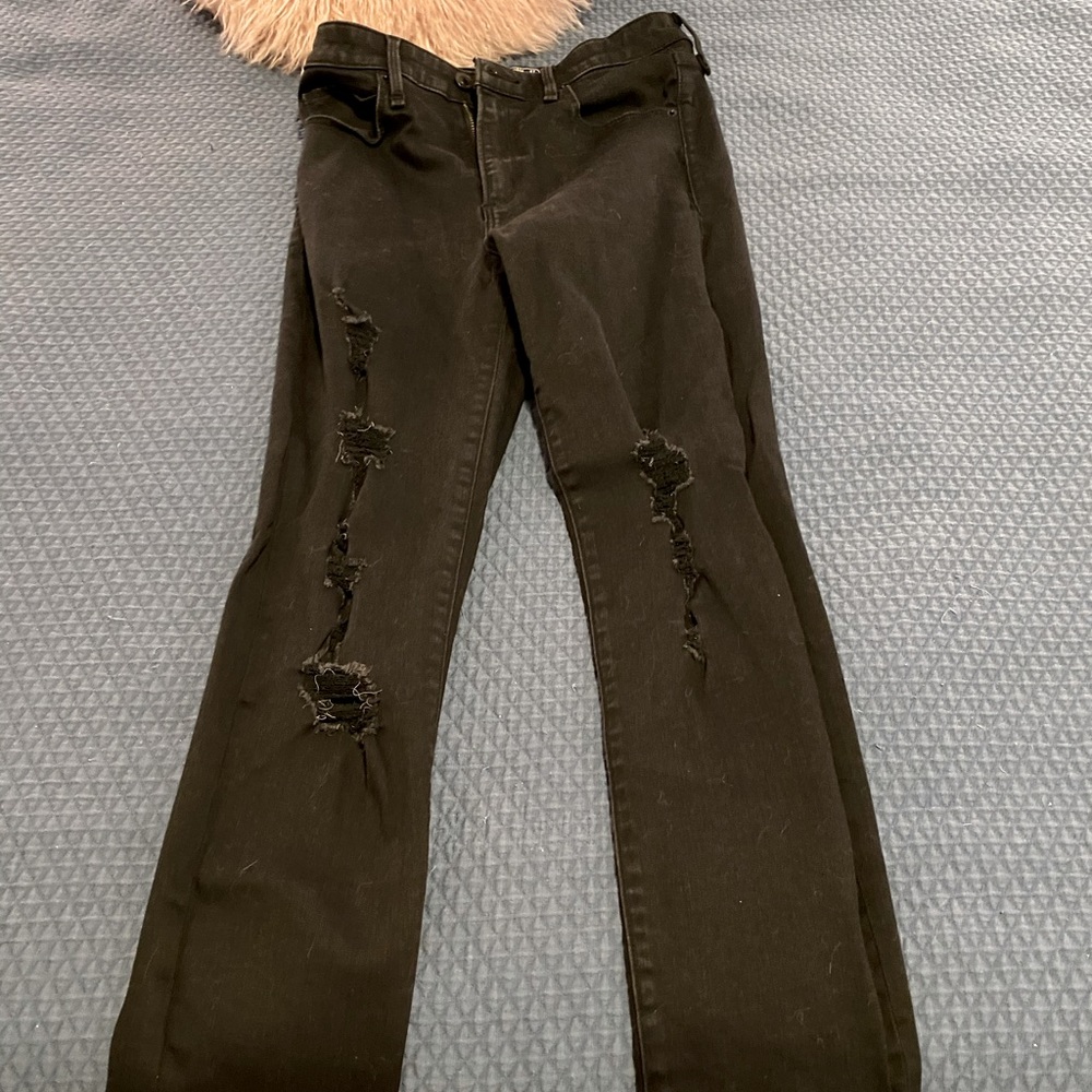 Abercrombie High Rise Skinny Jeans
